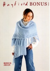 Knitting Pattern - Hayfield 10613 - Bonus Aran - Scarf